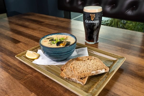 Findlater Chowder & Guinness