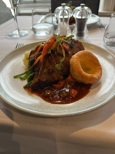 beef and yorkshire pudding