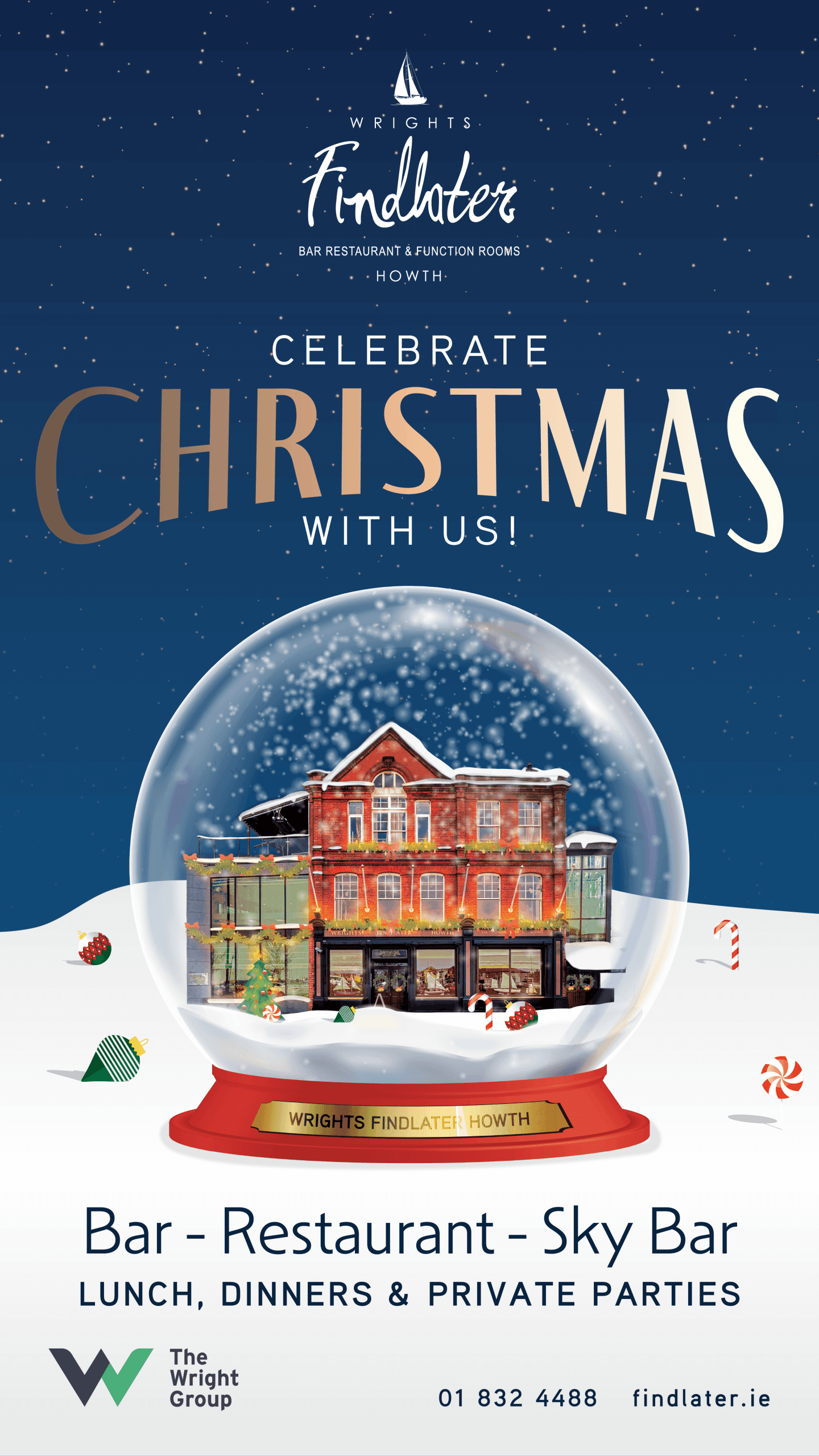 Celebrate Christmas at Wrights Findlater Howth
