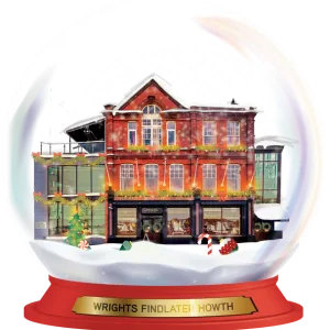 Findlater Christmas Snow Globe